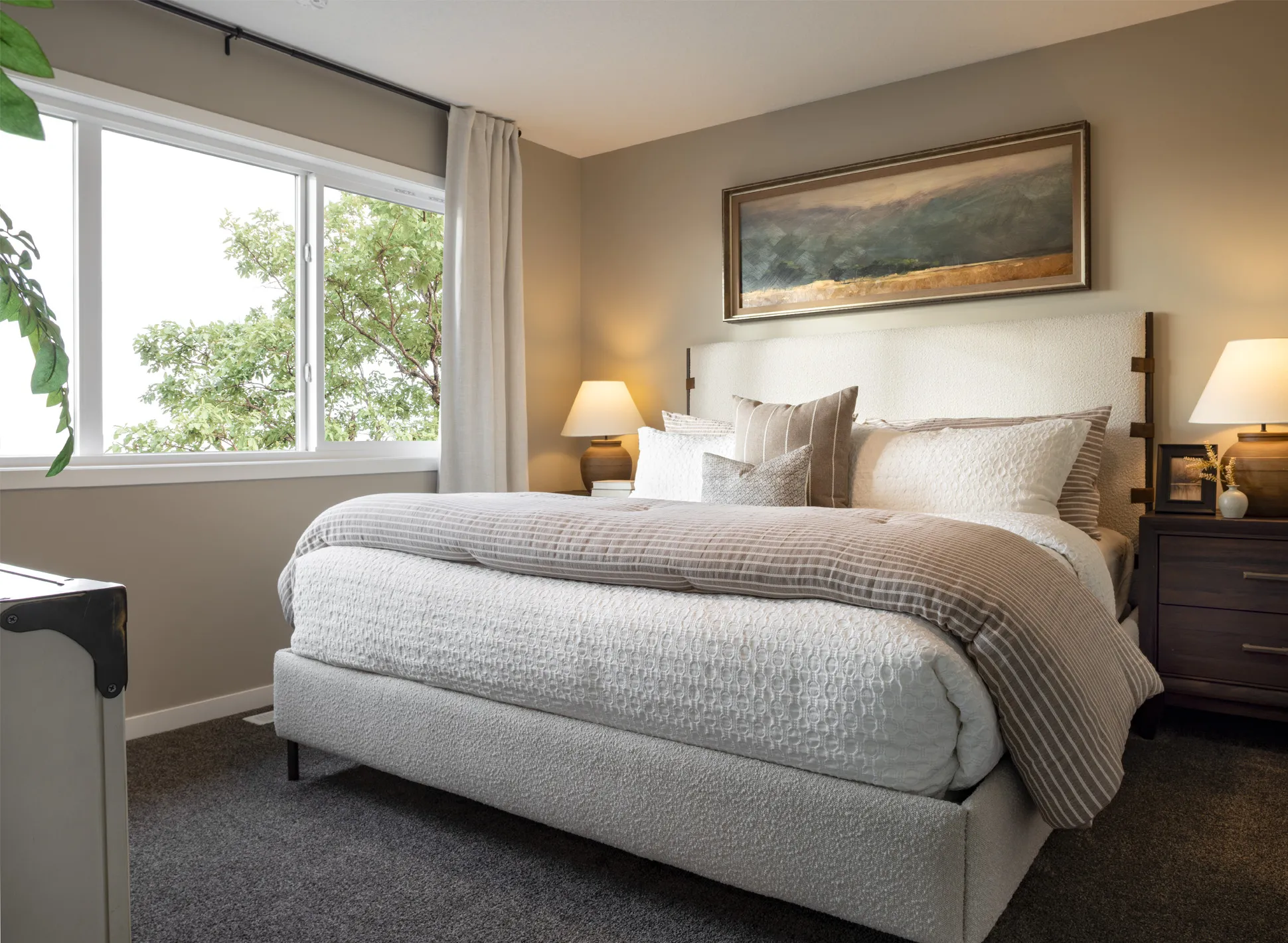 Hopewell Lyall laned showhome primary beedroom